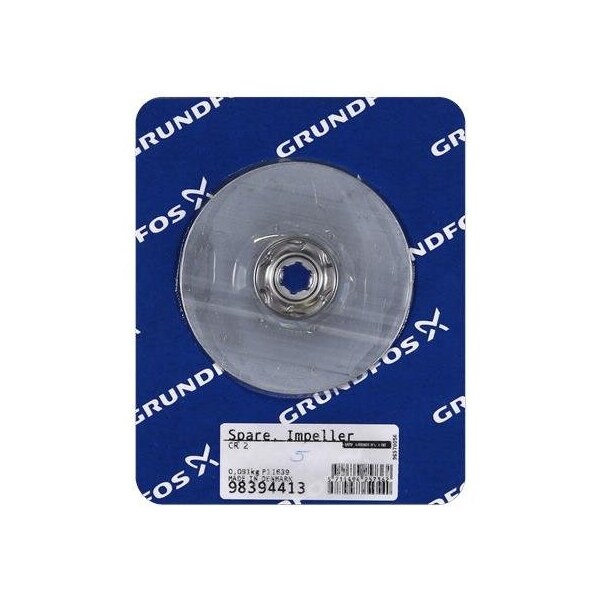 Pump Repair Parts- Spare, Impeller CR 2, CR Series.